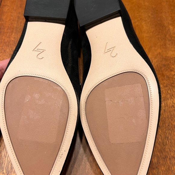 27 Edit by Naturalizer Shoes | Black Pointed Toe Loafer sz 8.5 - Picture 2 of 5